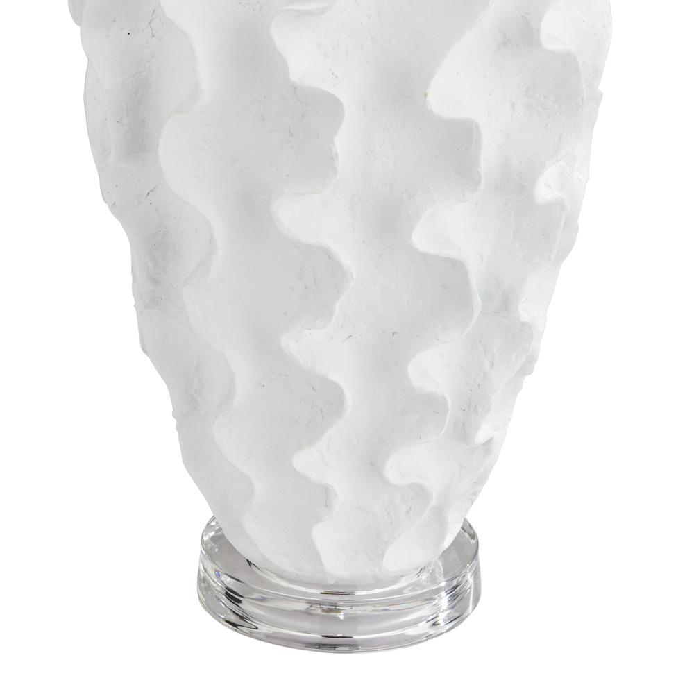 Table lamp Poly white ruffles. Picture 7