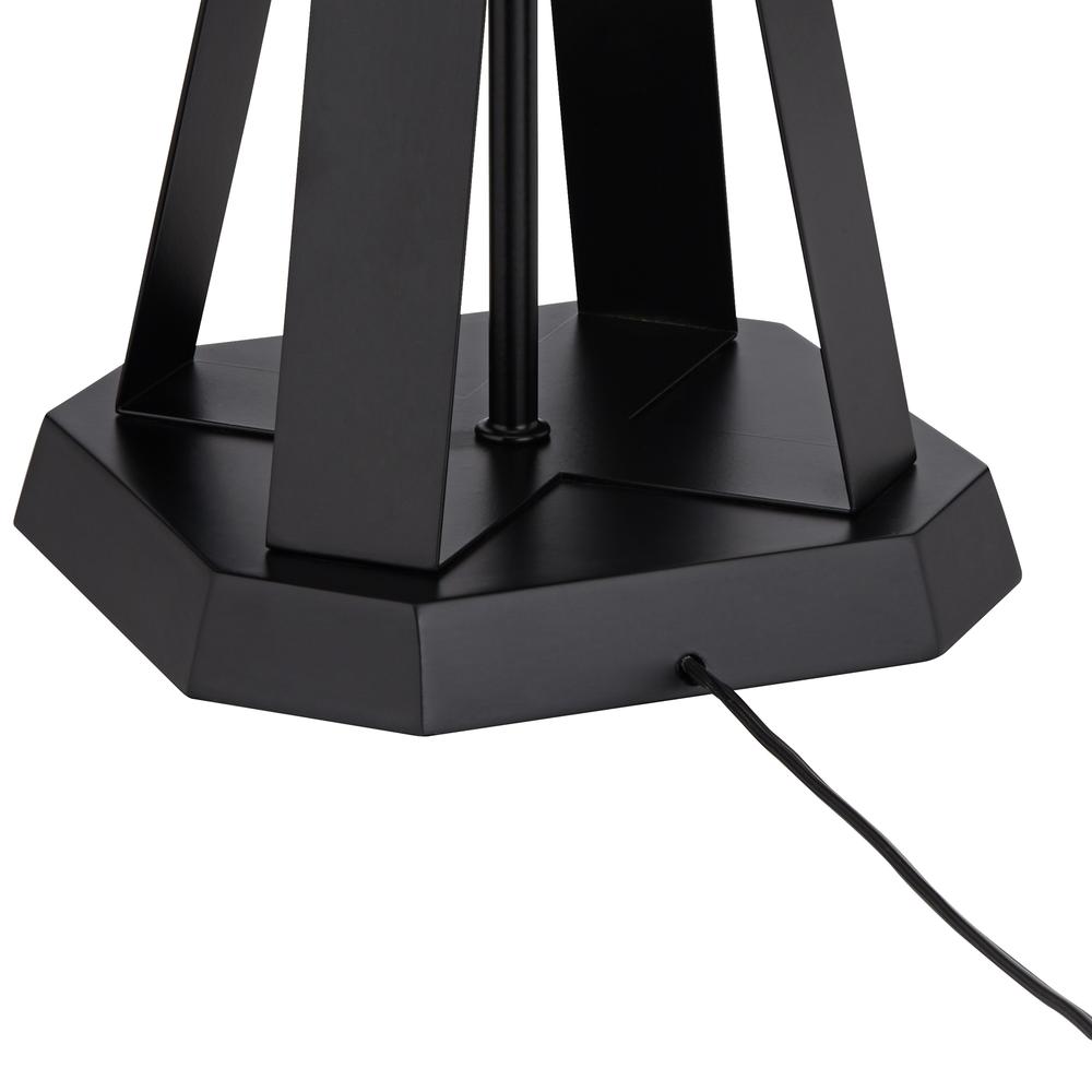 Table lamp Metal lamp black finish. Picture 8