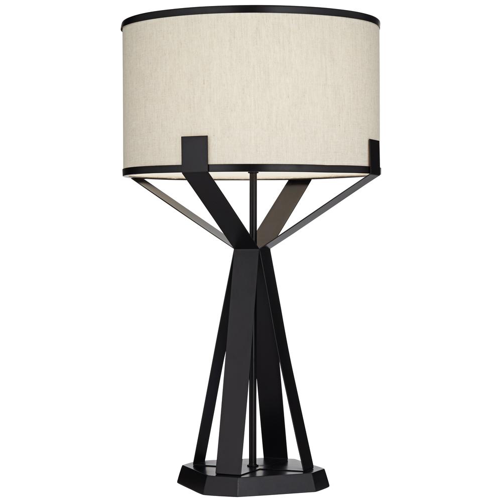Table lamp Metal lamp black finish. Picture 10