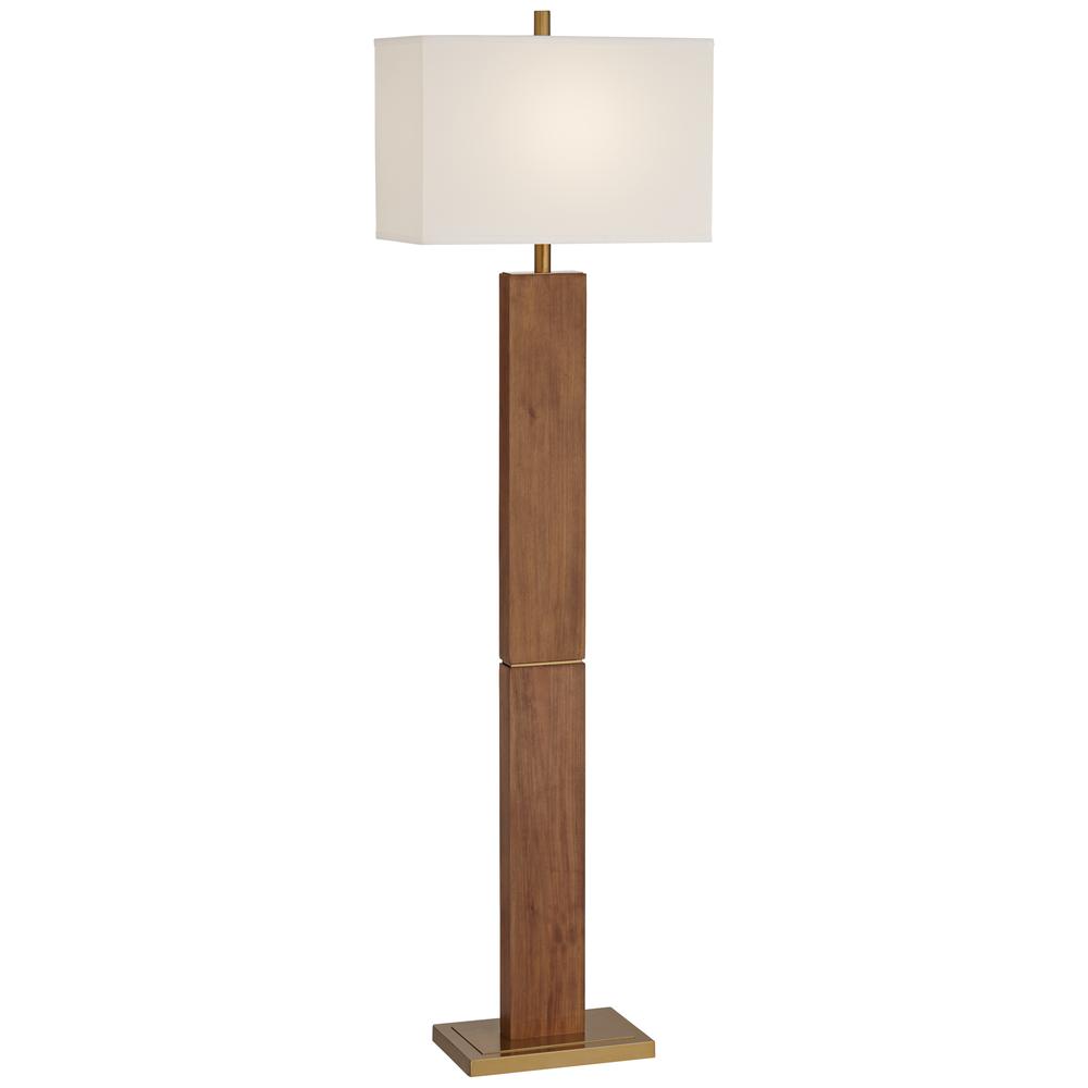 Floor lamp 64" Solid wood column. Picture 2