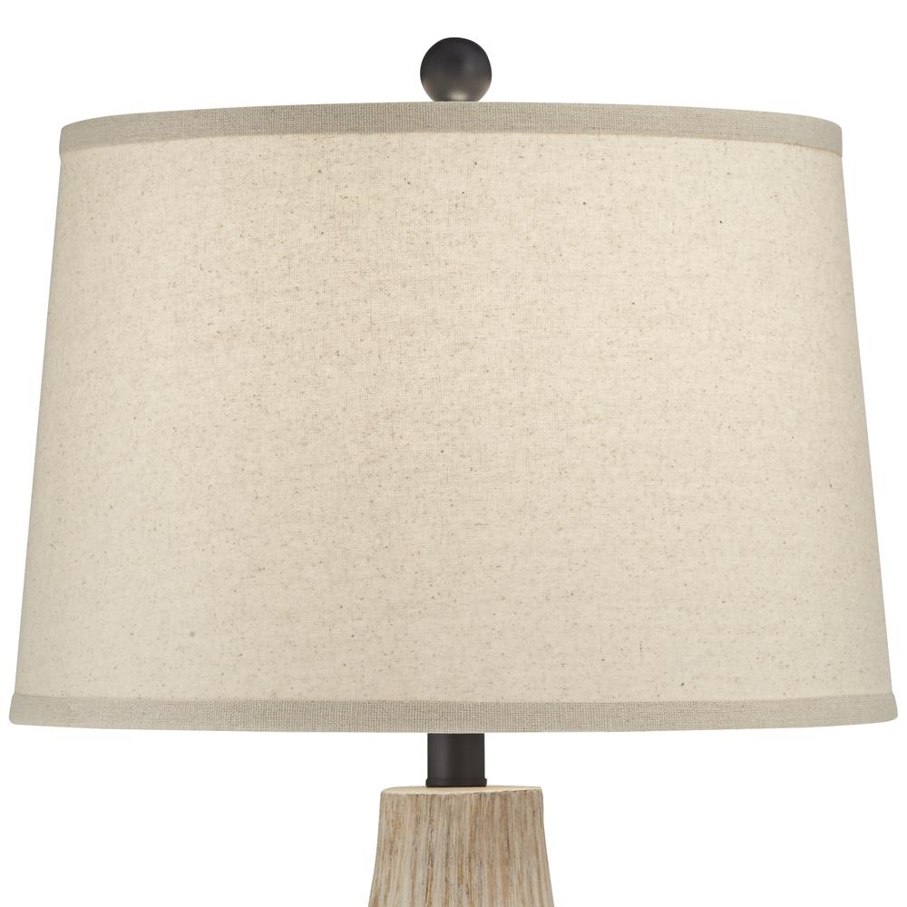 Table lamp Resin Multi Beige Finish. Picture 4