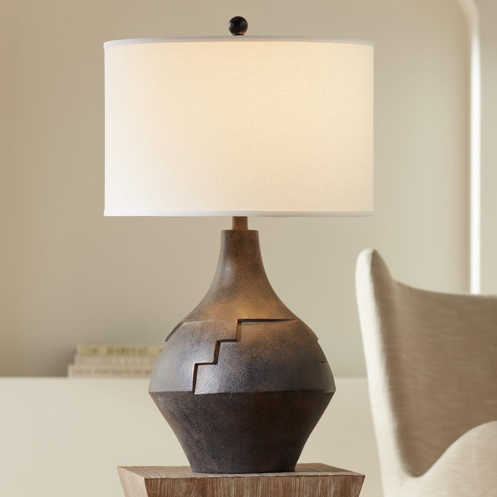 Table lamp Poly with geometric patterns. Picture 3