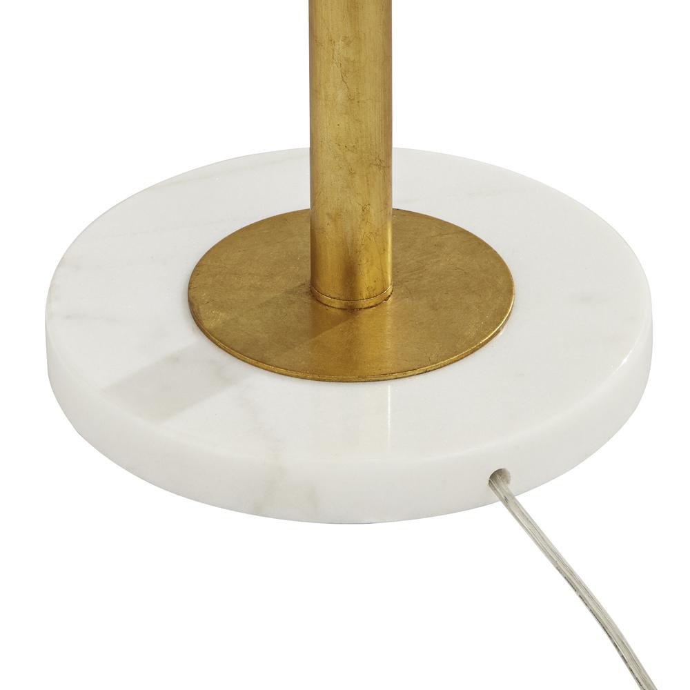 Floor lamp Poly Gold Leaf Leaves and Marble. Picture 7