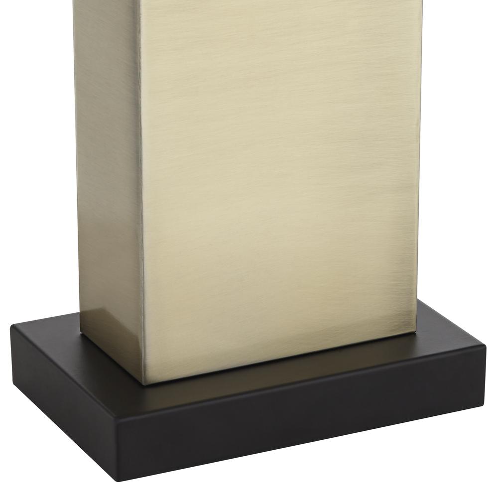 Table lamp Faux Marble and Gold Finish. Picture 4