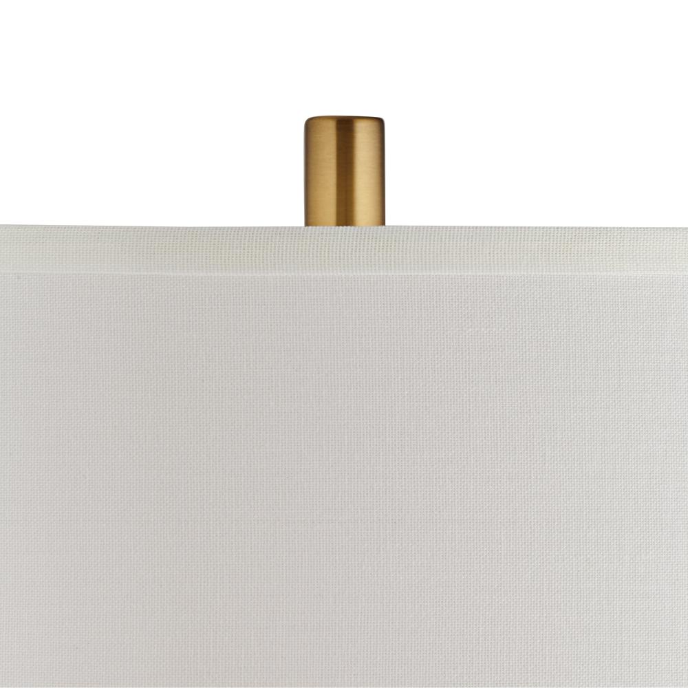 Table lamp Poly abstract form in gold finish. Picture 5