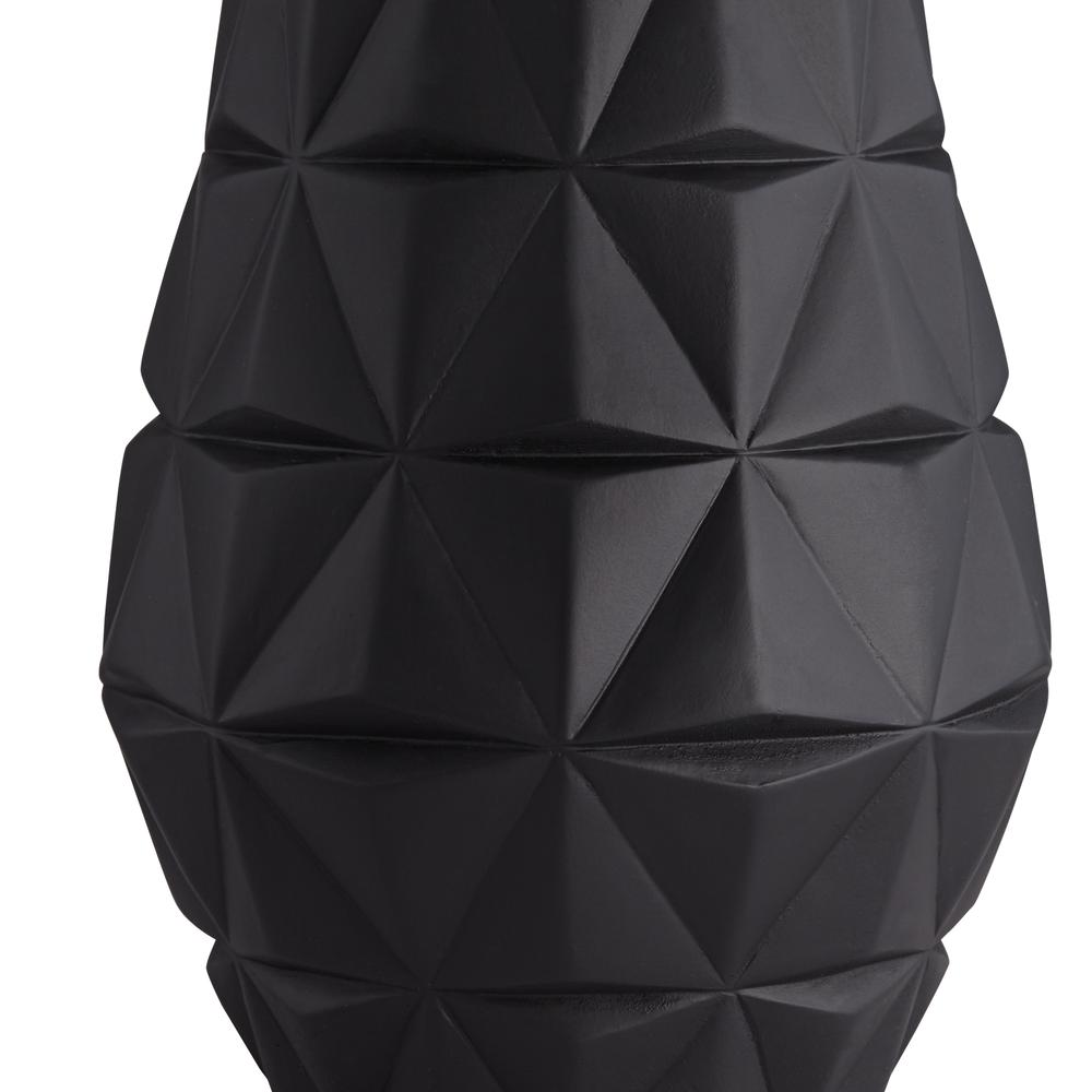 Table lamp Poly geometric matte black. Picture 5