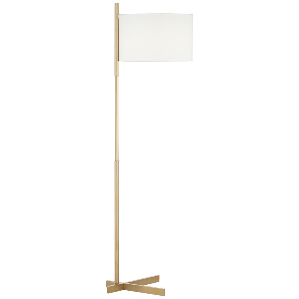 Floor lamp Modern floor lamp in warm gold. Picture 2