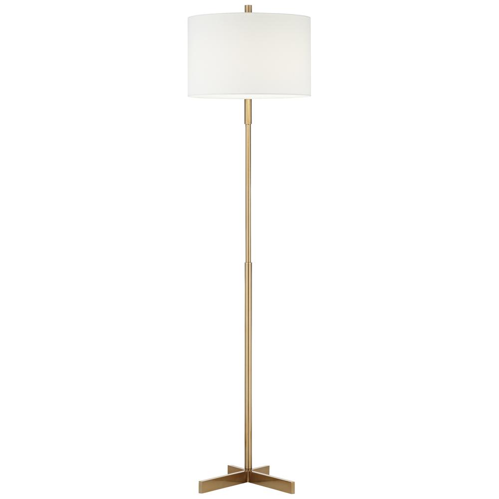 Floor lamp Modern floor lamp in warm gold. Picture 8