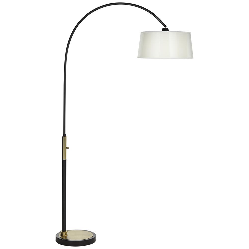 Floor lamp Arc Lamp in Matte Black. Picture 1
