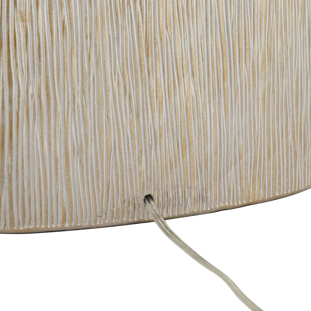 Table lamp Poly bark in wash gold. Picture 7