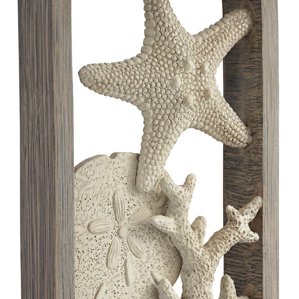 Table lamp Poly frame starfish and sand dollar. Picture 4