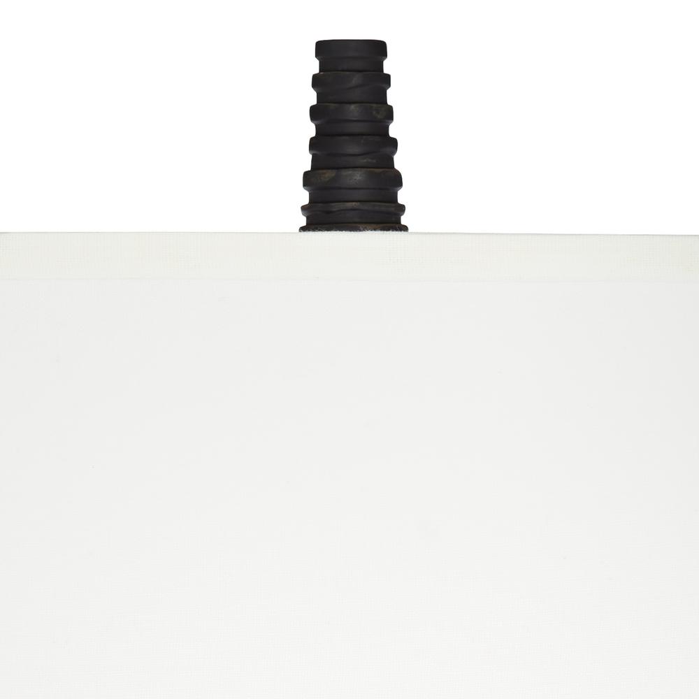 Table lamp Poly black column bisque. Picture 4
