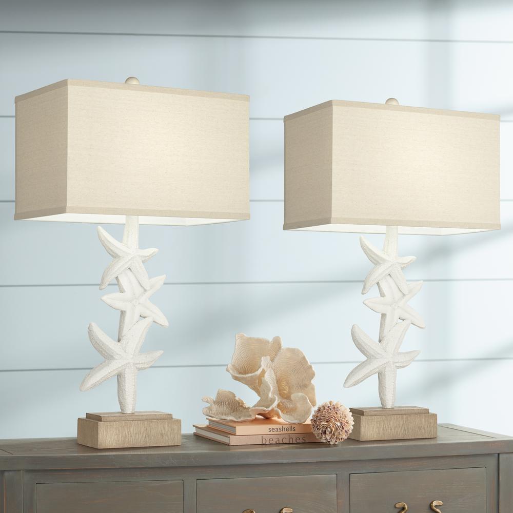 Table lamp Resin starfish set of 2. Picture 2
