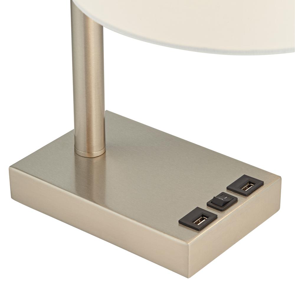 Table lamp 18" metal lamp with USB. Picture 5