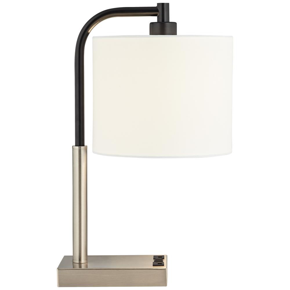 Table lamp 18" metal lamp with USB. Picture 8