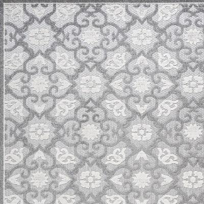 Gallia Tile Trellis High-Low Indoor/Outdoor Area Rug. Picture 14