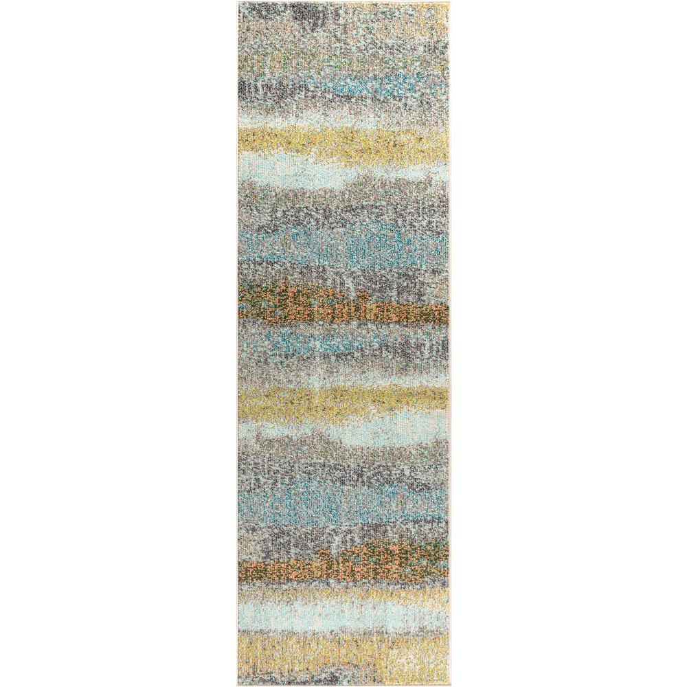 Style Contemporary Pop Modern Abstract Vintage Area Rug. Picture 2