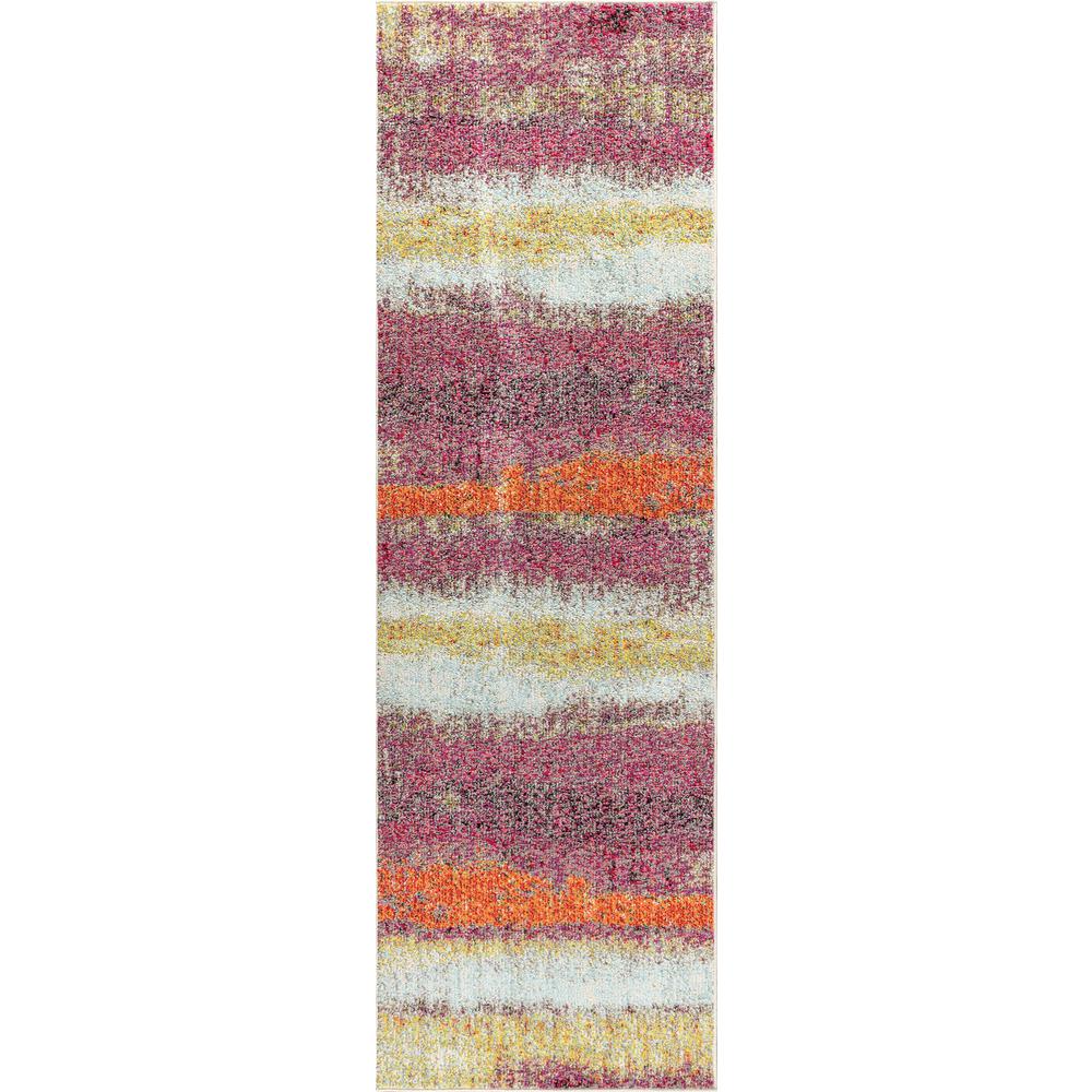 Style Contemporary Pop Modern Abstract Vintage Area Rug. Picture 2