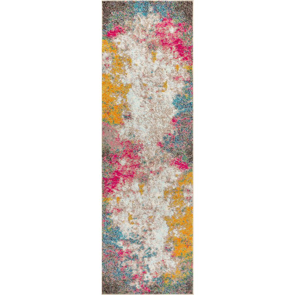 Contemporary Pop Modern Abstract Area Rug. Picture 2
