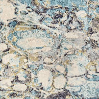 Pebble Marbled Abstract Area Rug. Picture 13