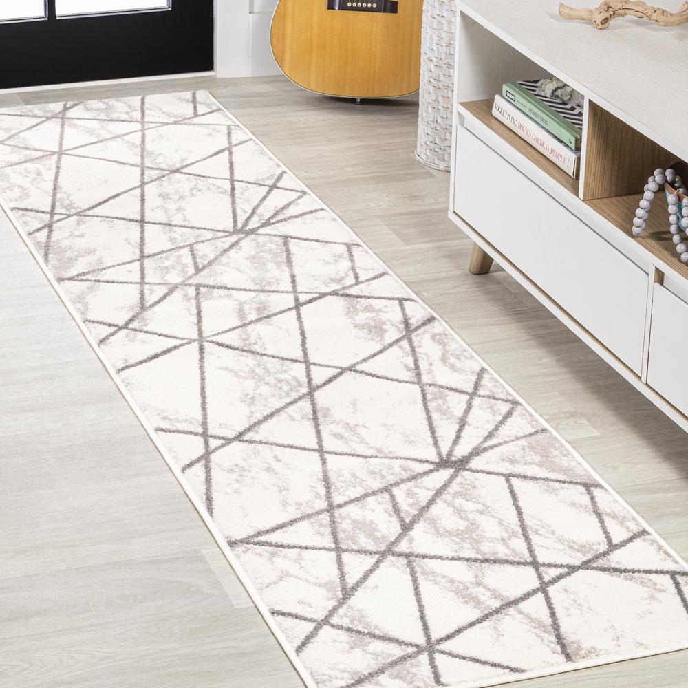 Patras Modern Geometric Marbled Area Rug. Picture 9