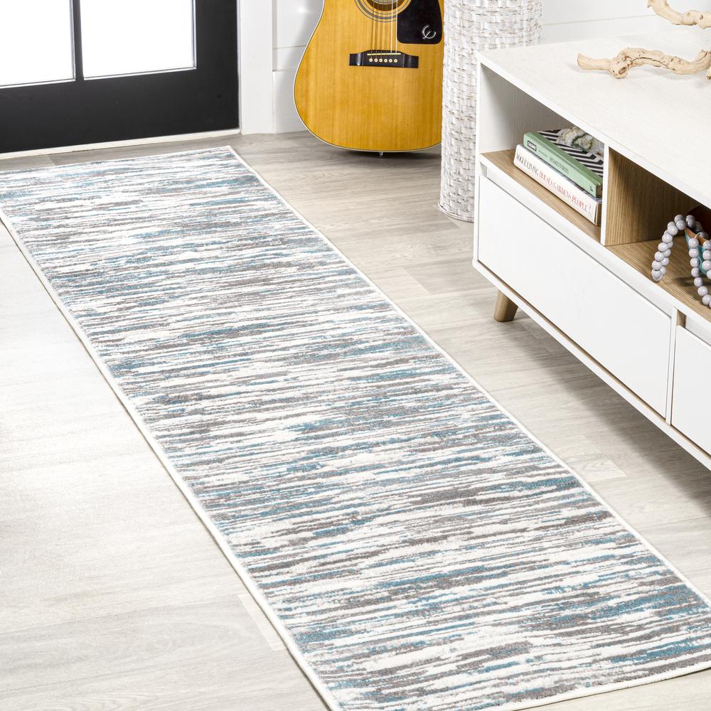 Speer Abstract Linear Stripe Area Rug. Picture 9