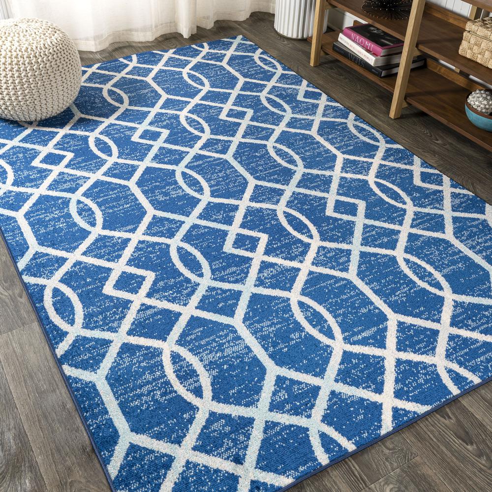 Asilah Ogee Fretwork Area Rug. Picture 13