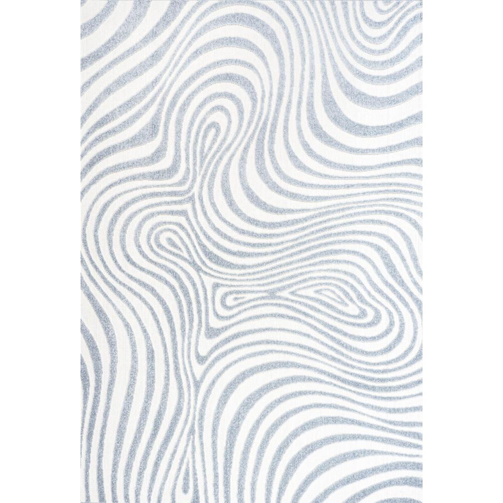 Maribo Abstract Groovy Striped Area Rug. Picture 2