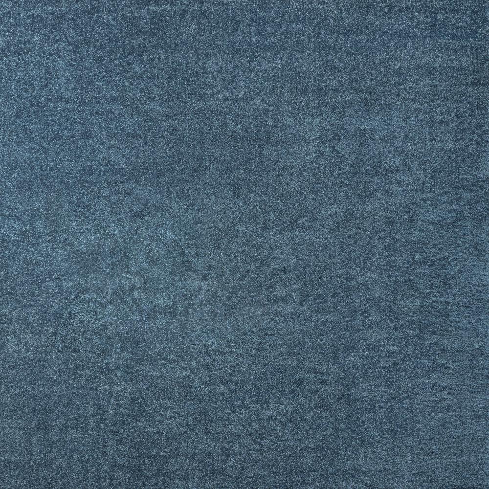 Haze Solid Low Pile Area Rug Turquoise. Picture 2