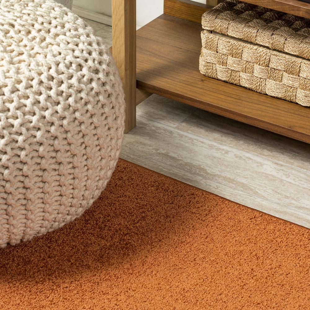 Haze Solid Low-Pile Area Rug. Picture 8