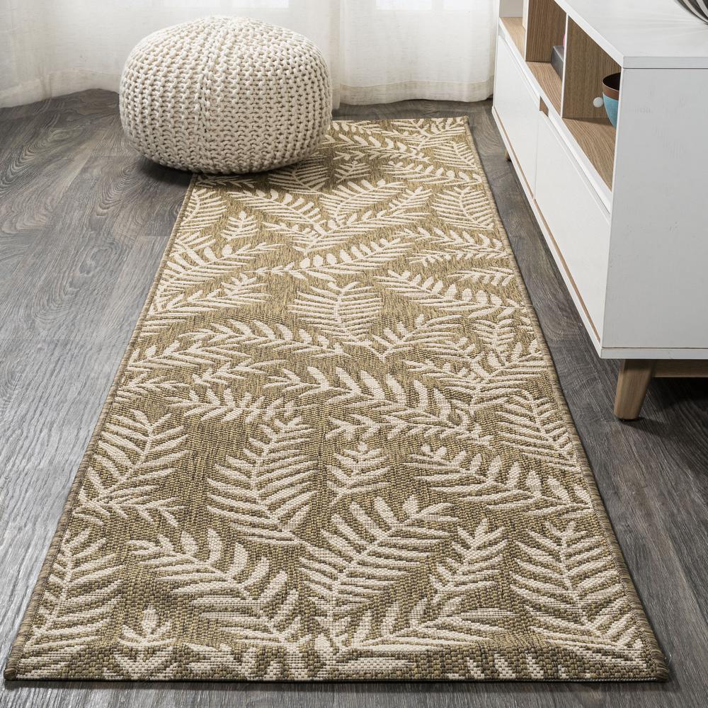 Nevis Palm Frond Indoor/Outdoor Area Rug. Picture 12