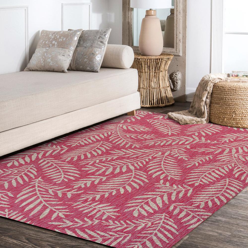 Nevis Palm Frond Indoor/Outdoor Area Rug. Picture 15