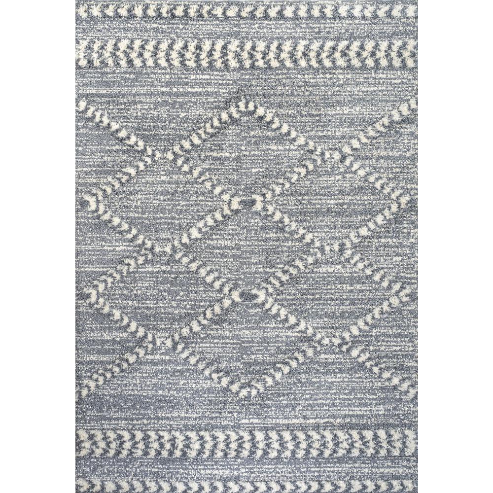 Sofie Moroccan Trellis High-Low Area Rug. Picture 2