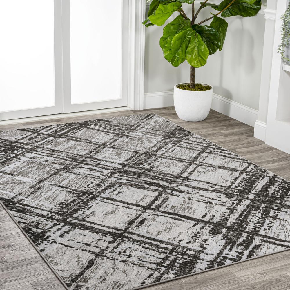 Slant Modern Abstract Area Rug. Picture 6