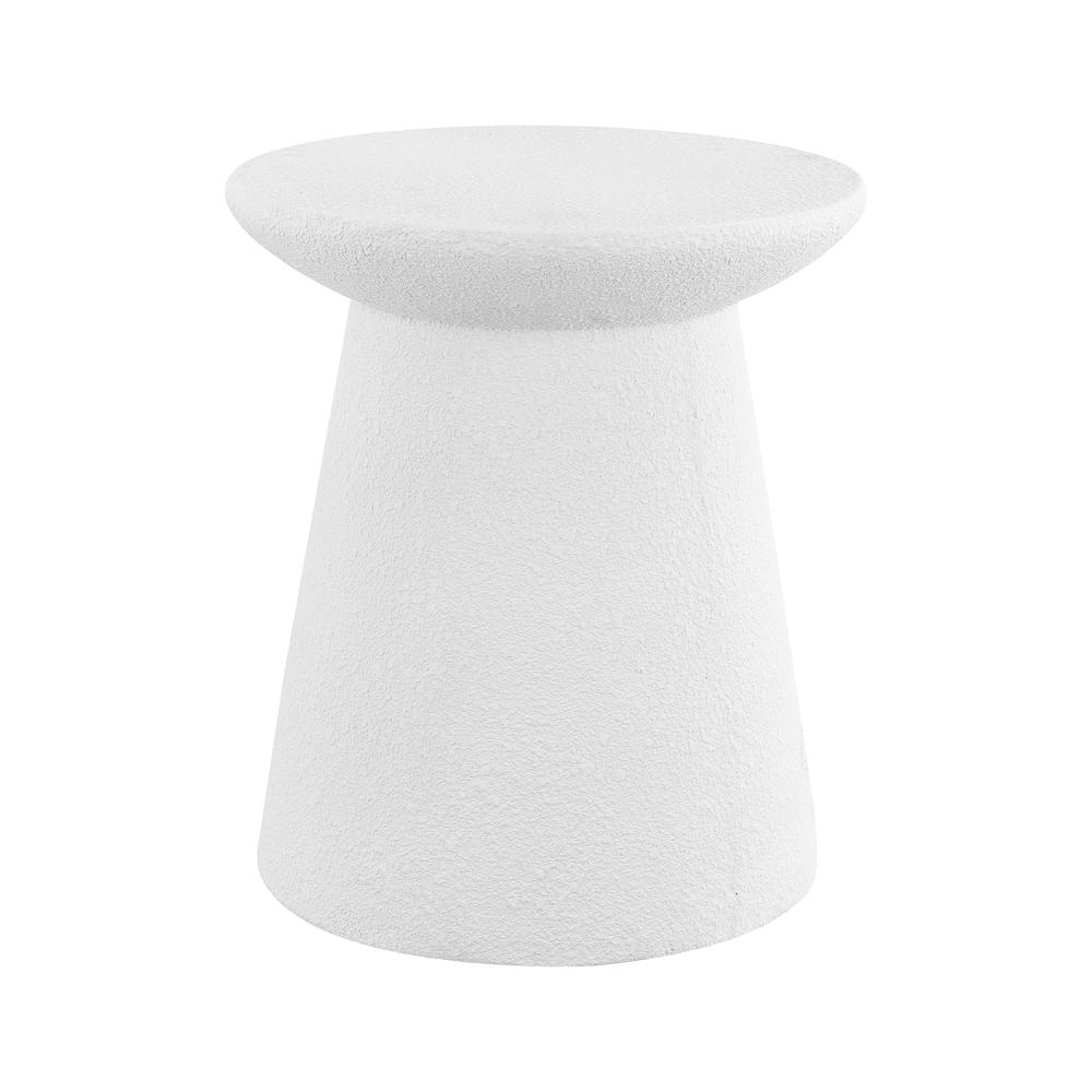 Hollie Minimalist Modern Drum Accent Table Pedestal. Picture 2