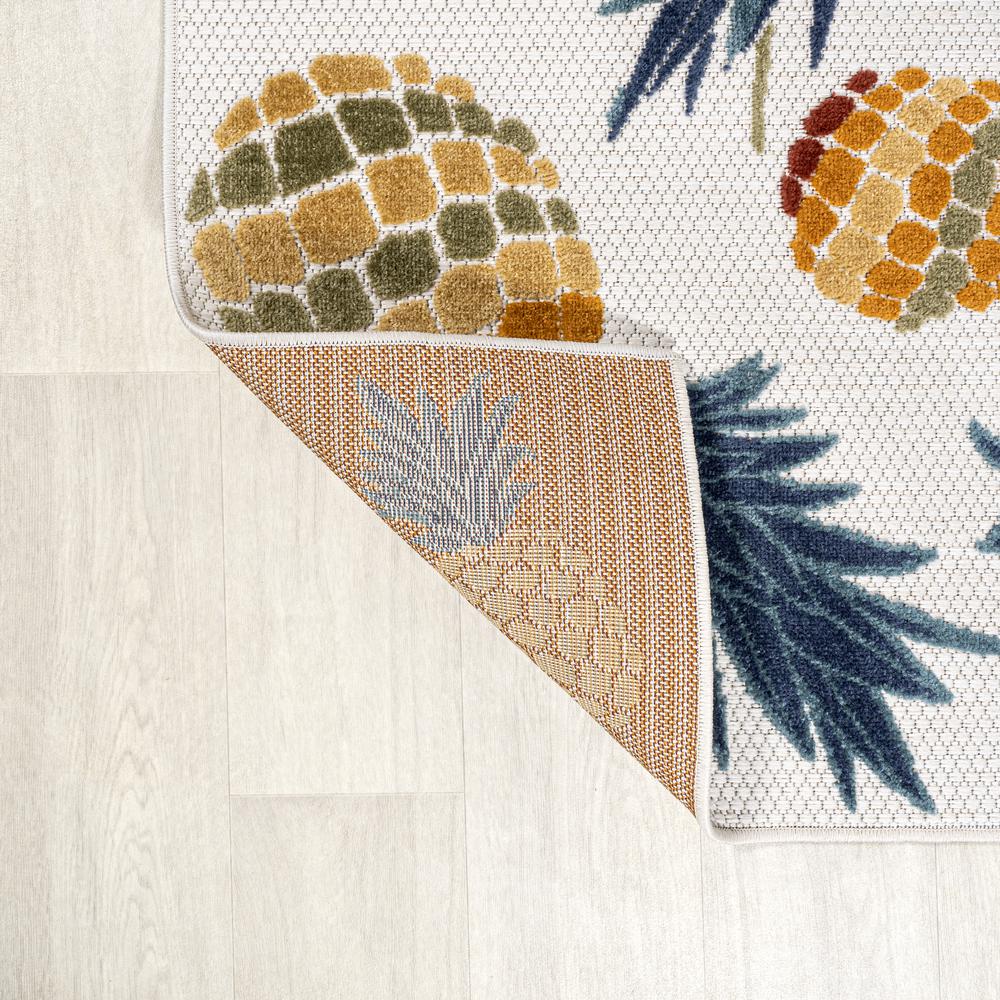 Ananas Bold Pineapple High-Low Indoor/Outdoor Area Rug. Picture 11