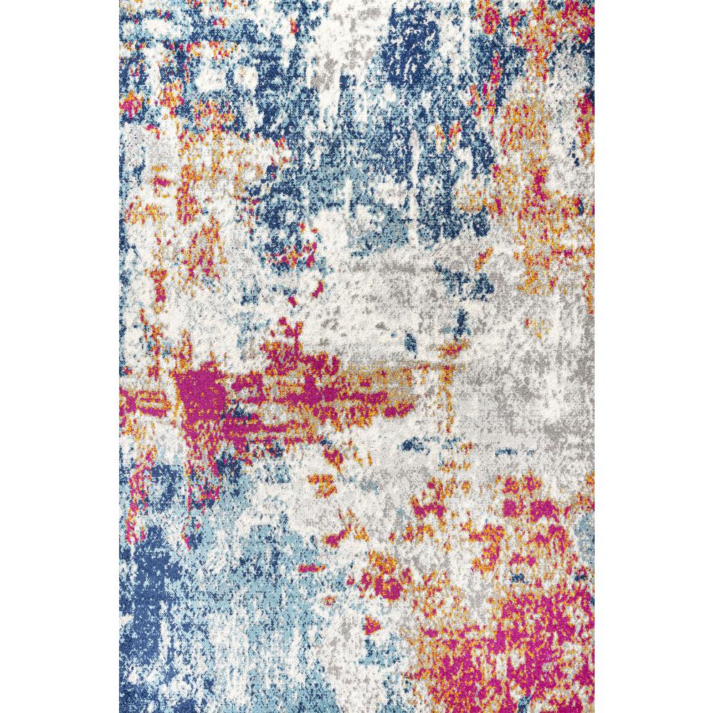 Sunset Modern Abstract Area Rug. Picture 1