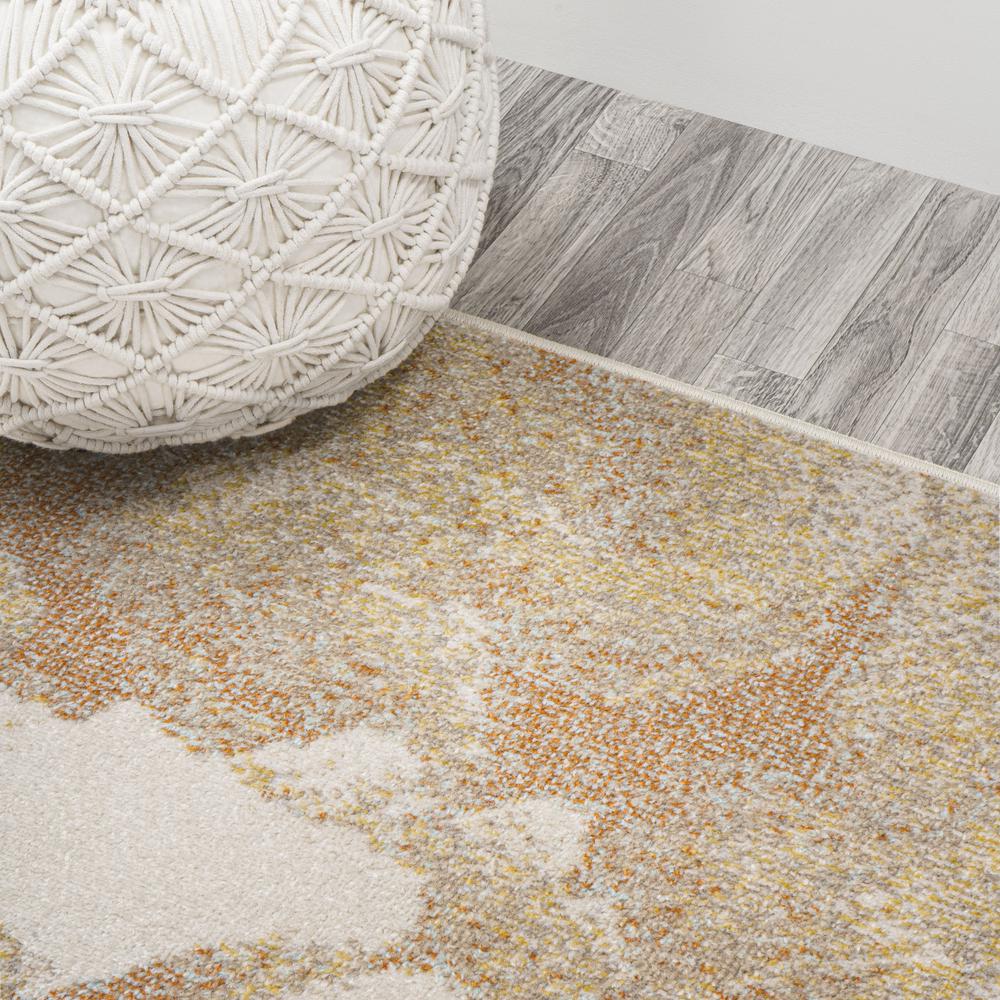 Petalo Abstract Two Tone Modern Area Rug. Picture 8