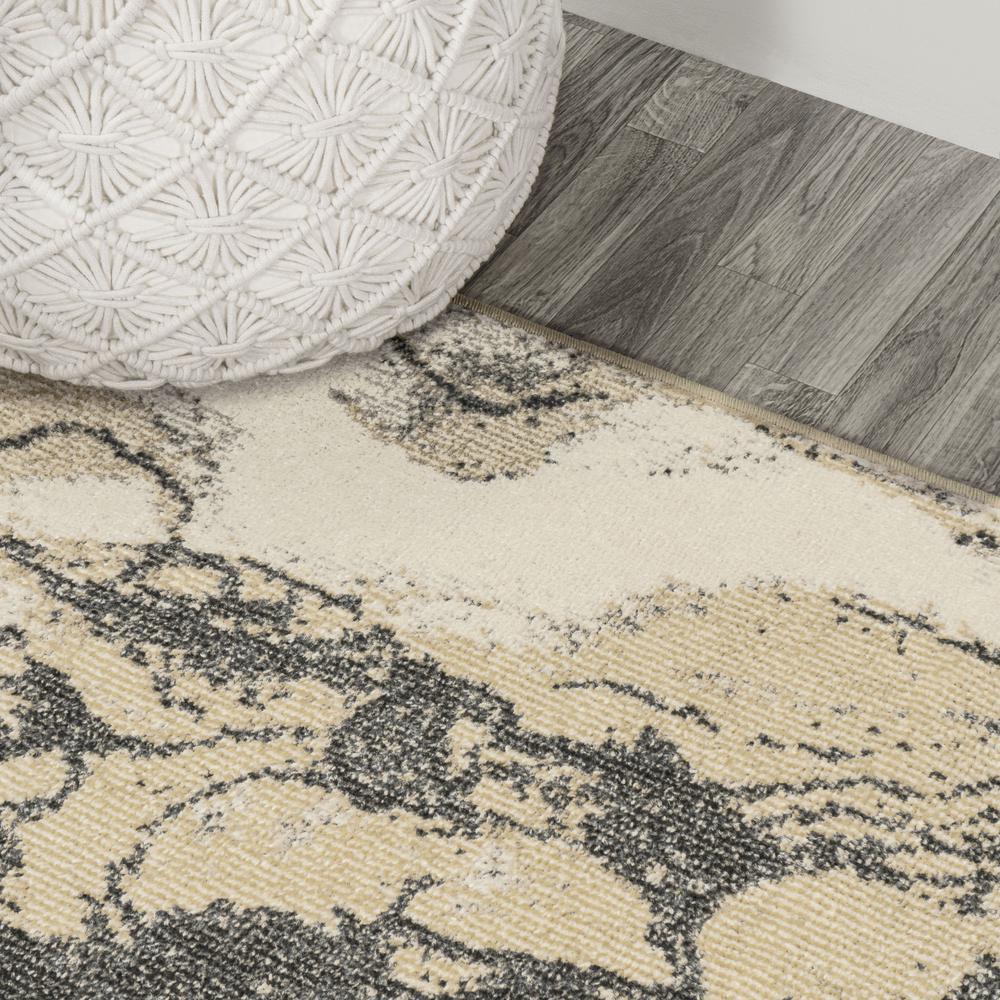 Marmo Abstract Marbled Modern Area Rug. Picture 8
