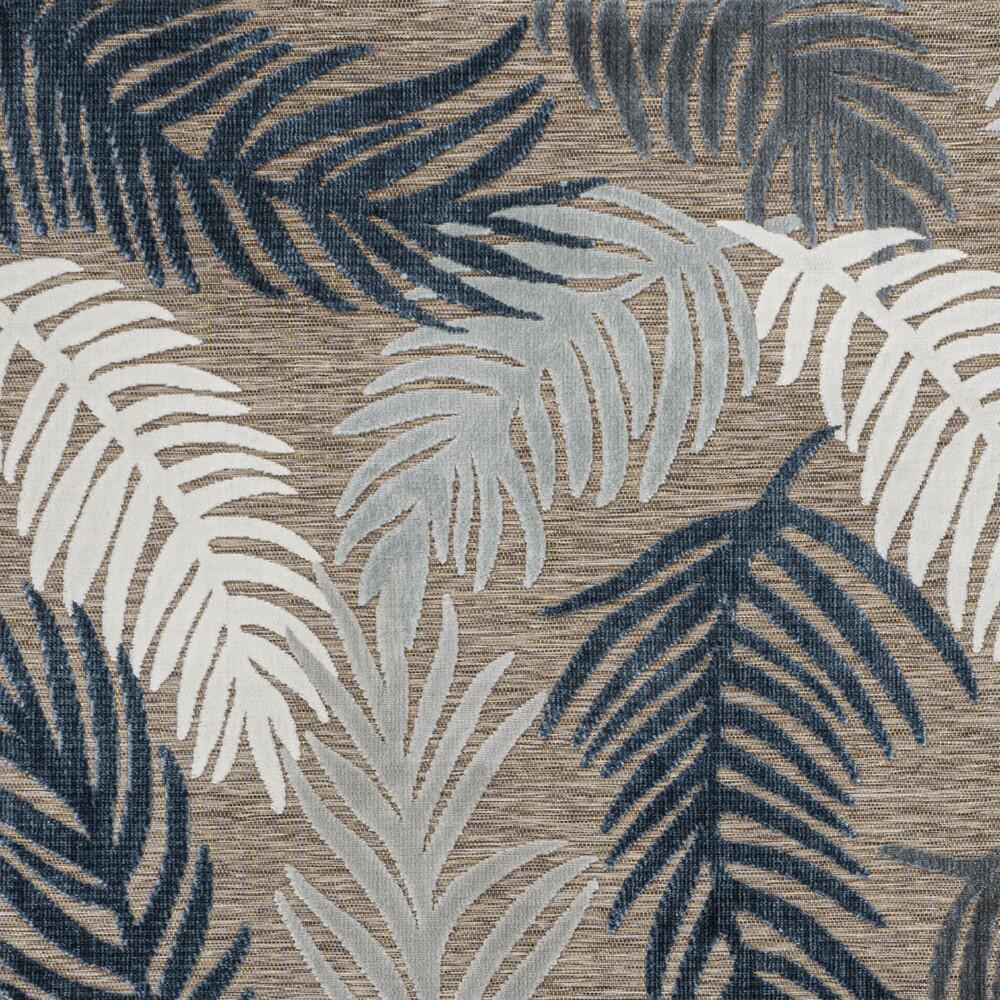 Montego High-Low Tropical Palm Area Rug. Picture 14