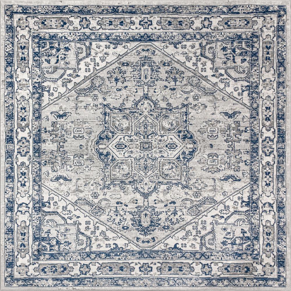 Jerica Modern Persian Vintage Medallion Area Rug. Picture 1