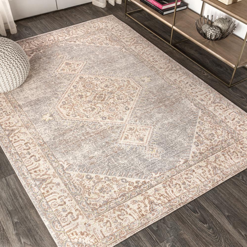 Lila Modern Tribal Medallion Area Rug. Picture 3