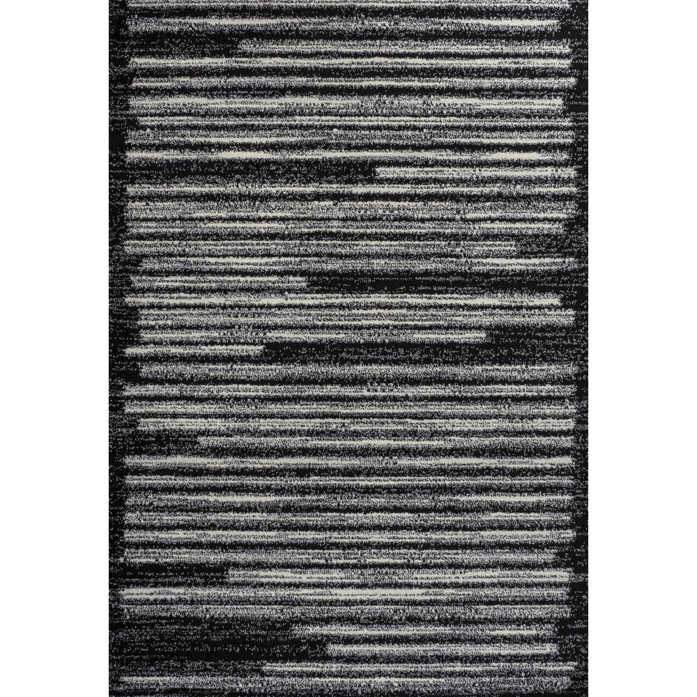 Khalil Modern Berber Stripe Area Rug. Picture 1