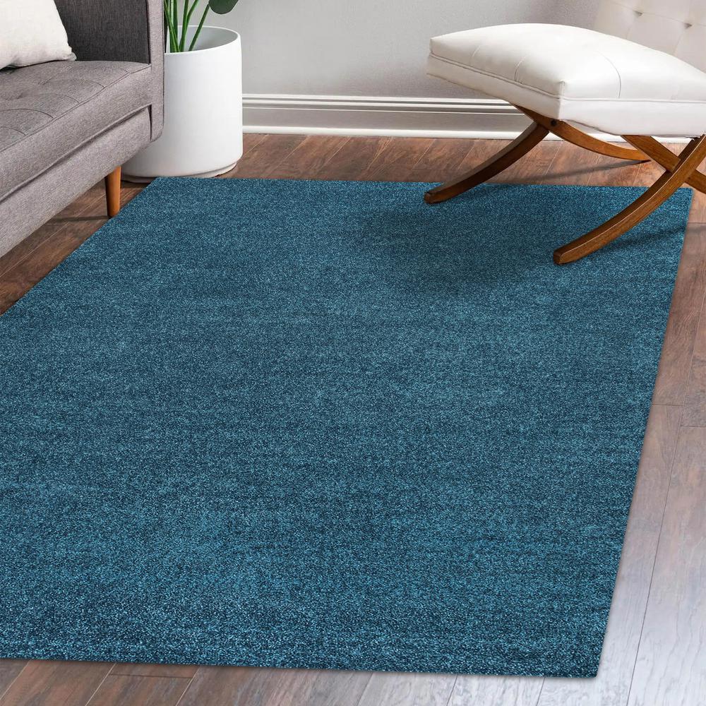 Haze Solid Low-Pile Area Rug. Picture 12