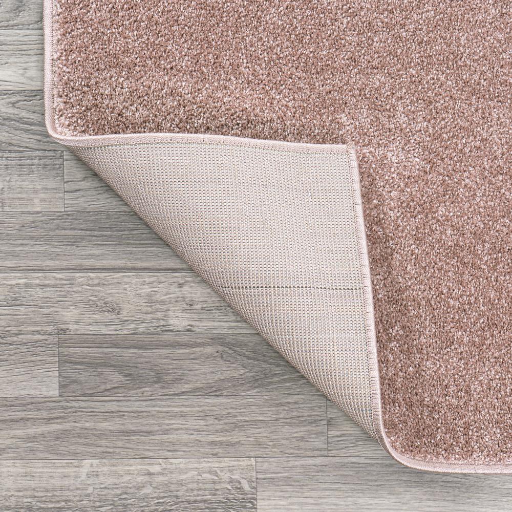 Haze Solid Low Pile Area Rug Pink. Picture 7