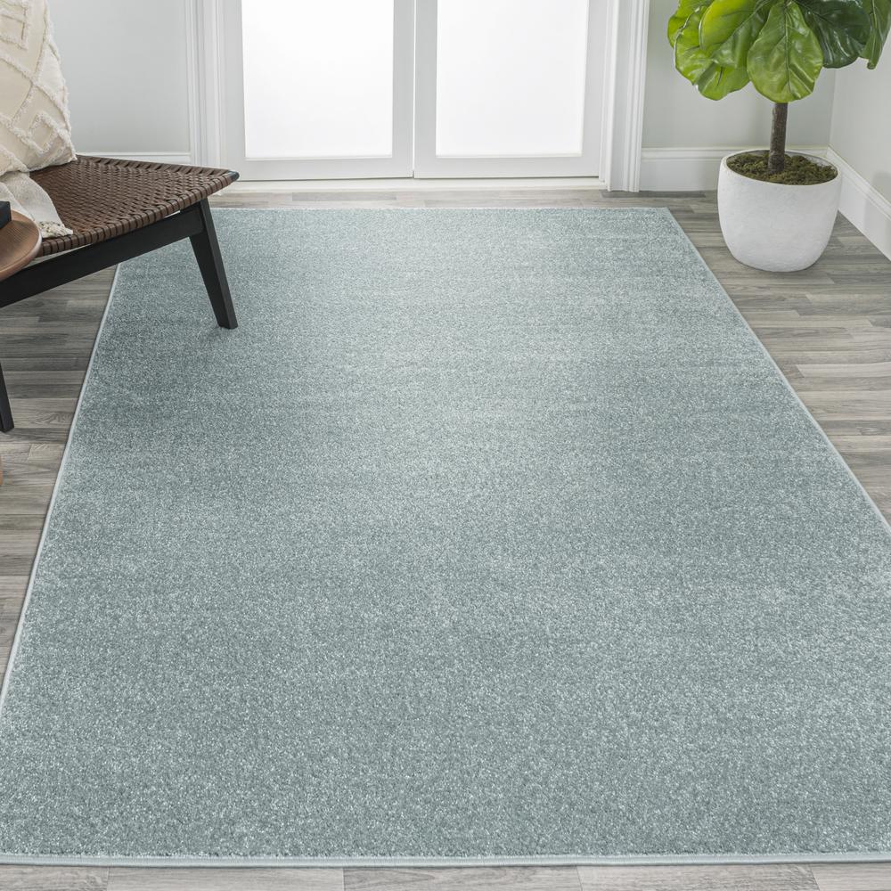 Haze Solid Low Pile Area Rug. Picture 5
