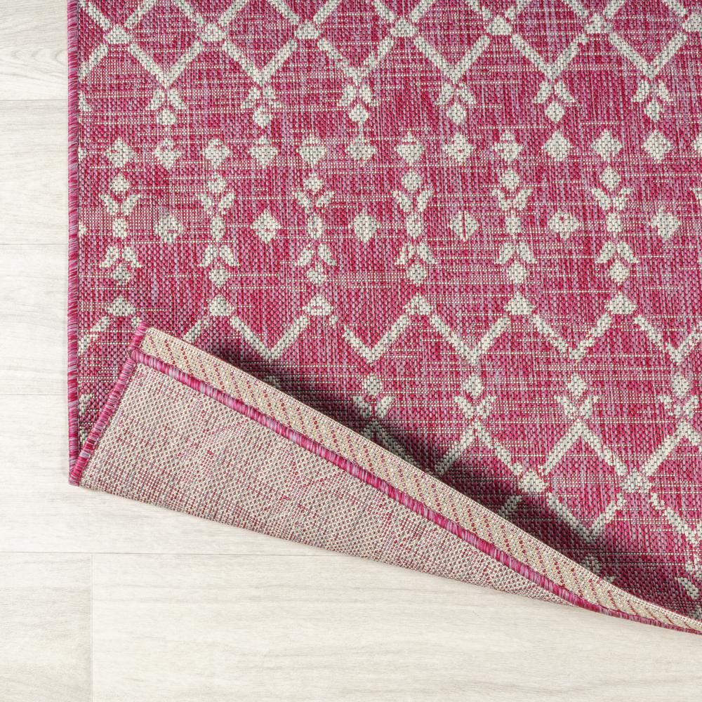 Ourika Moroccan Geometric Textured Weave Indoor/Outdoor Area Rug. Picture 11