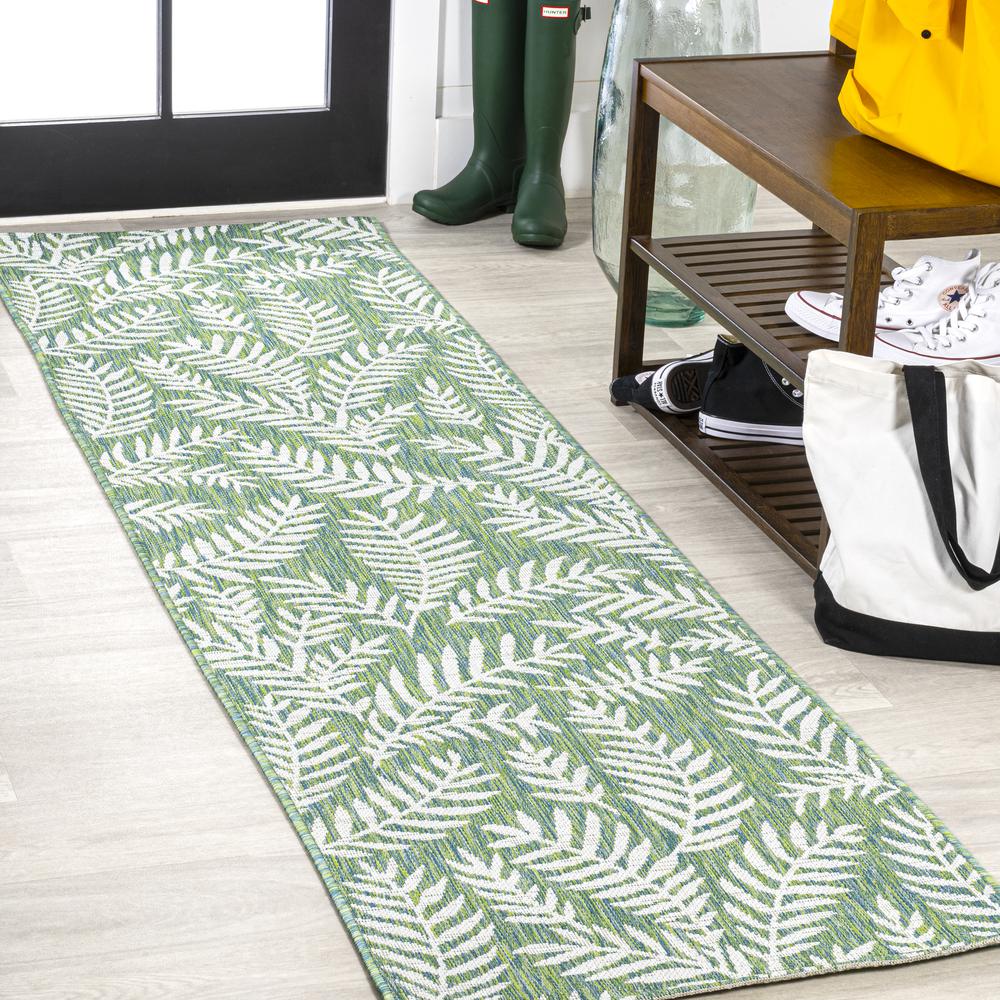 Nevis Palm Frond Indoor/Outdoor Area Rug. Picture 3