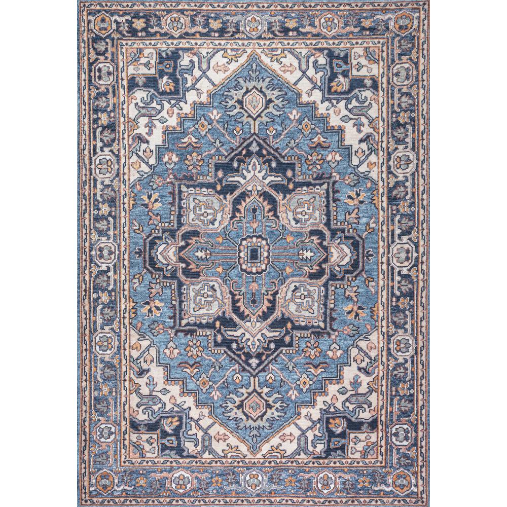 Cirali Ornate Large Medallion Washable Indoor/Outdoor Area Rug. Picture 1
