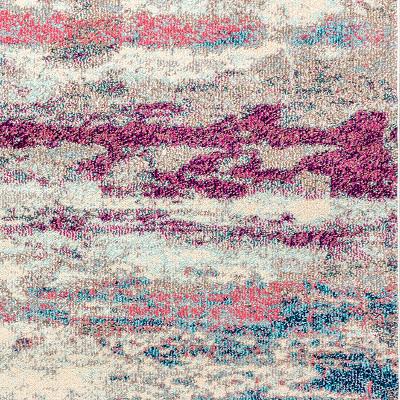 Contemporary Pop Modern Abstract Brushstroke Area Rug. Picture 12